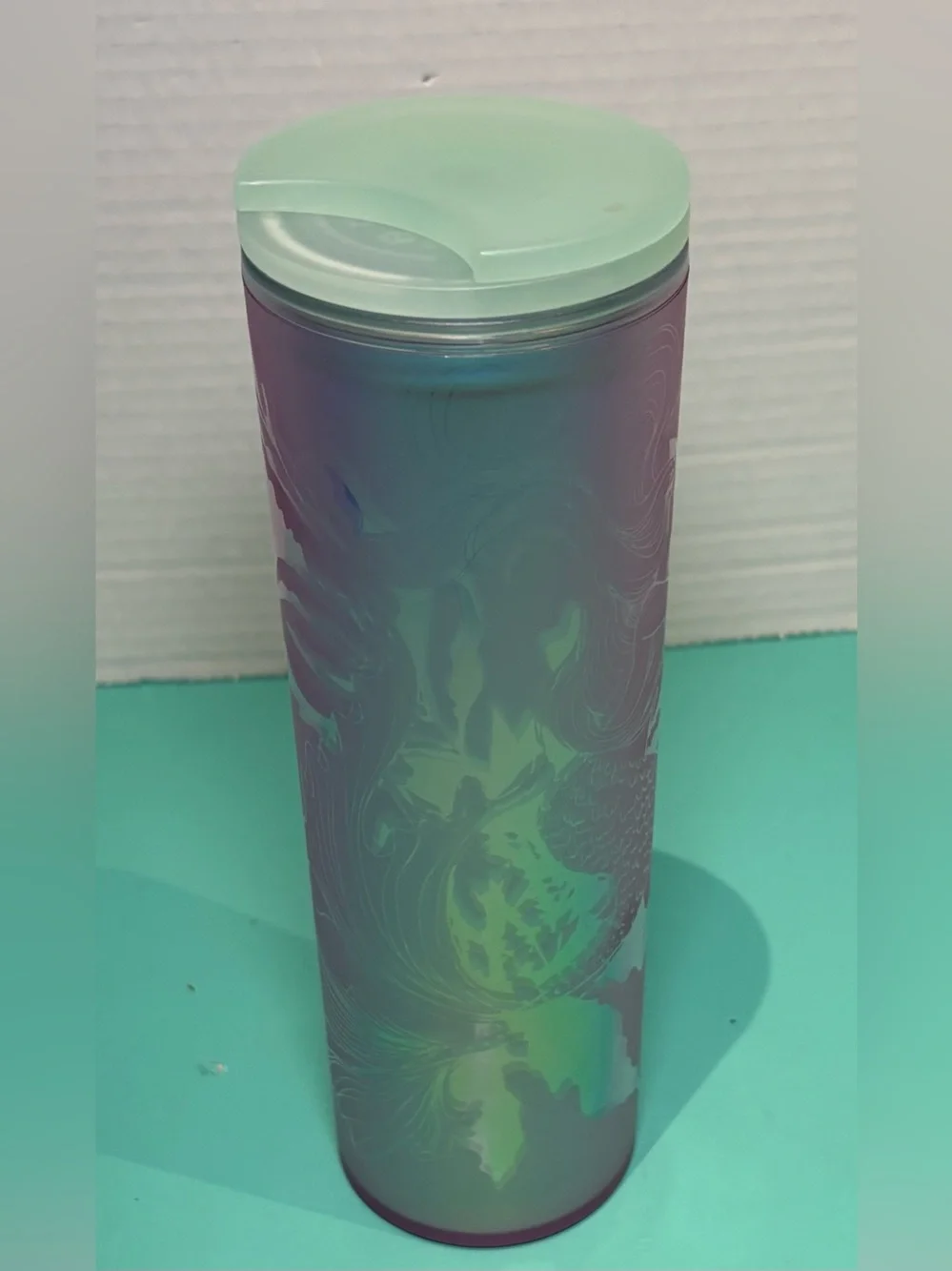 Starbucks 2022 Iridescent Mermaid Siren 16oz tumbler